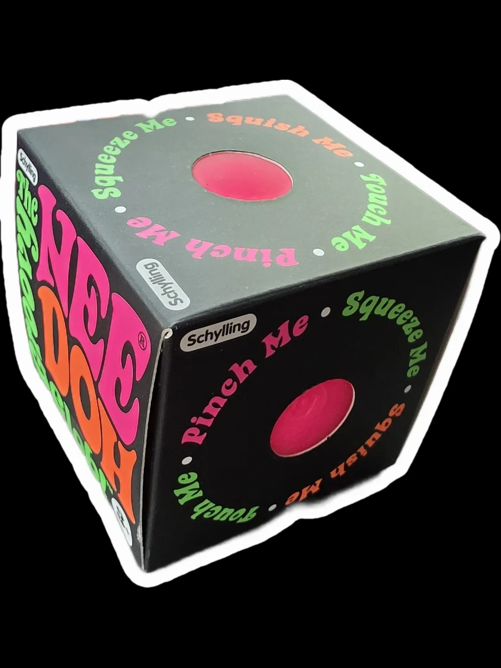 NeeDoh Groovy Glob Pink Sensory Stress Ball Squishy Fidget Toy Viral Nee Doh